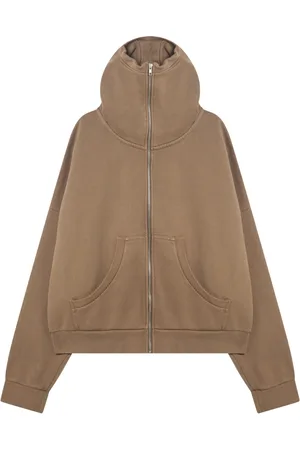 Entire Studios Femme, Sweatshirts et sweats à capuche, Brun, Taille: 36 FR Cardigan à fermeture éclair Sweat