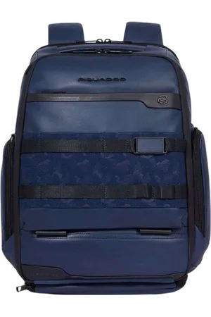 Piquadro Unisex, Sacs, Bleu, Taille: ONE Size Sac à Dos Élégant pour un Usage Quotidien