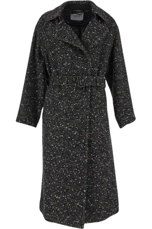 Isabel Marant Femme, Manteaux, Noir, Taille: 36 FR Manteau Horia