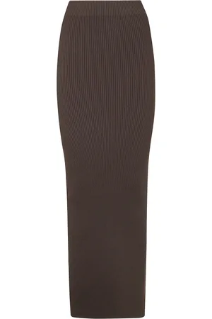 Max Mara Femme, Jupes, Brun, Taille: 38 FR Jupe crayon en viscose