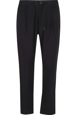 HERNO Homme, Pantalons, Noir, Taille: S Pantalon noir pour hommes