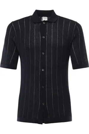 ELEVENTY Homme, Chemises, Noir, Taille: S Chemises en coton avec boutons en nacre