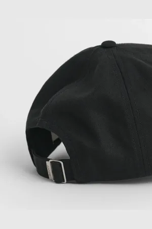 GANT Unisex, Accessoires, Noir, Taille: ONE Size Casquette en sergé de coton Shield