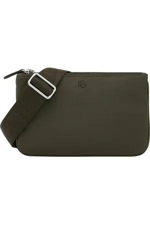 Ralph Lauren Femme, Sacs, Vert, Taille: ONE Size Sac Bandoulière Landyn Medium