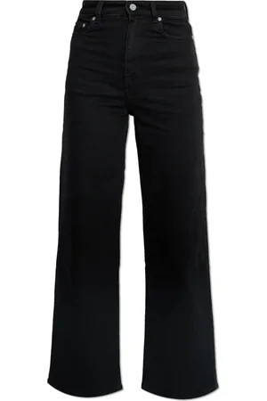 Ganni Femme, Jeans, Noir, Taille: W30 Jean Droit