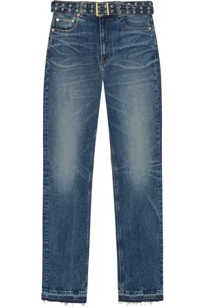Ganni Femme, Jeans, Bleu, Taille: W29 Jean Femme Style Vintage Bleu