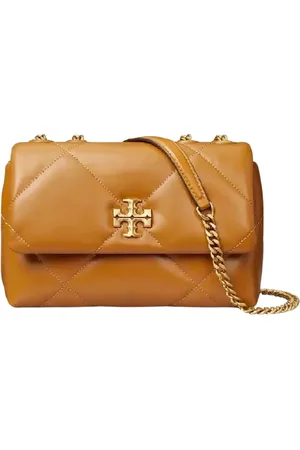 Tory Burch Femme, Sacs, Brun, Taille: ONE Size Sac Marron Diamond Quilt Petit