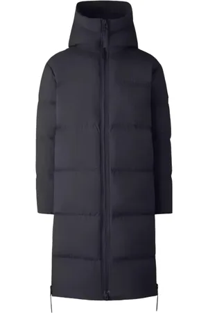Canada Goose Homme, Manteaux, Noir, Taille: S Manteau en duvet noir Lawrence Long