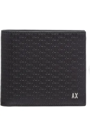 Armani Exchange Homme, Accessoires, Noir, Taille: ONE Size Portefeuilles Noirs pour Hommes