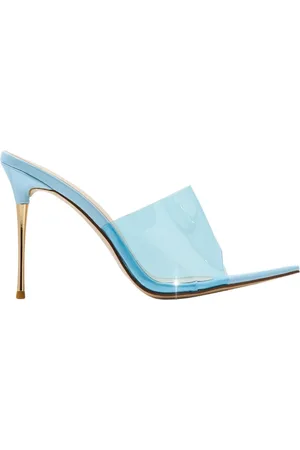 Femme LA Femme, Chaussures, Bleu, Taille: 36 EU Mules Gigi Bleues - Édition Limitée