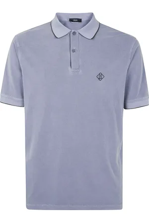 HERNO Homme, Tops, Bleu, Taille: 2XL Polo Homme