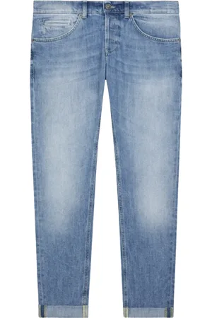 Dondup Homme, Jeans, Bleu, Taille: W38 Jean Skinny Fit en Coton