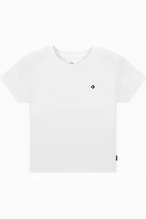 Converse Femme, Tops, Blanc, Taille: 38 FR Chemises Slim Jersey