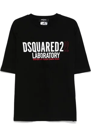 Dsquared2 Homme, Tops, Noir, Taille: 2XL Chemise Noire Mode Homme Élégante