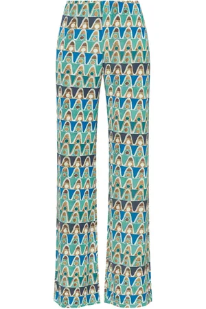 Maliparmi Femme, Pantalons, Multicolore, Taille: 40 FR Collection de Mode Élégante