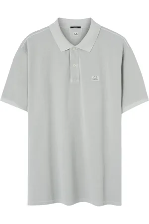 C.P. Company Homme, Tops, Bleu, Taille: S Collection de polos avec logo brodé