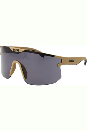 HUGO BOSS Homme, Accessoires, , Taille: ONE Size Lunettes de soleil de style sport avec monture en éco-polyamide
