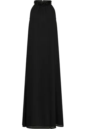 Cream Femme, Robes, Noir, Taille: 38 FR Robe Longue Pitch avec de Jolis Détails