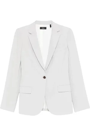 THEORY Femme, Vestes, Gris, Taille: 38 FR Blazer Admiral à un bouton