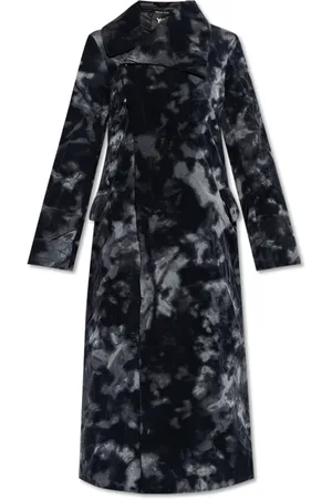 Y-3 Femme, Manteaux, Noir, Taille: 40 FR Manteau Isolant à Finition Velours