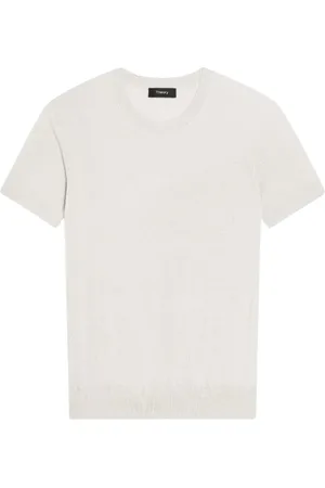 THEORY Femme, Pulls, Blanc, Taille: 38 FR Ensemble pull femme en ivoire