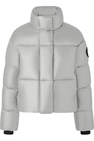 Canada Goose Femme, Vestes, Gris, Taille: 36 FR Veste Doudoune Argent Style Cypress
