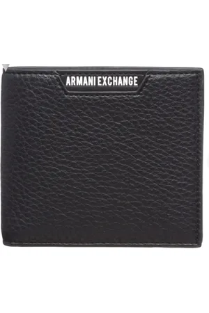 Armani Exchange Homme, Accessoires, Noir, Taille: ONE Size Portefeuilles Noirs pour Hommes