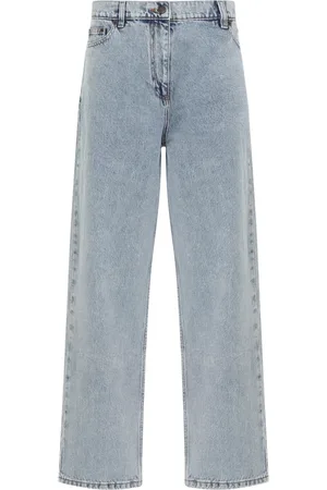 MAGDA BUTRYM Femme, Jeans, Bleu, Taille: 38 FR Pantalon en Denim Bleu