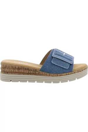 Gabor Femme, Chaussures, Bleu, Taille: 42 EU Chaussures Bleues pour Femmes Modèle Élégant