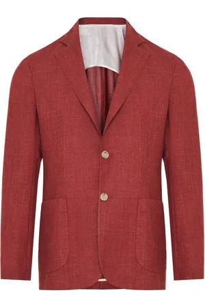 BARBA Homme, Vestes, Rouge, Taille: XL Blazers