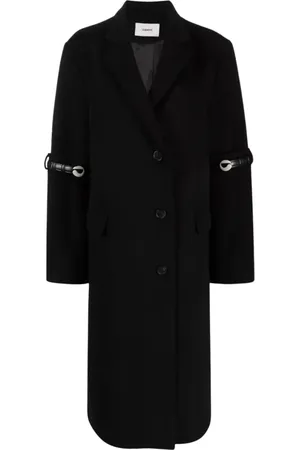COPERNI Femme, Manteaux, Noir, Taille: 38 FR Manteau en laine noire