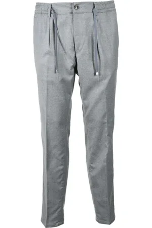 CRUNA Homme, Pantalons, Gris, Taille: M Pantalon en Laine