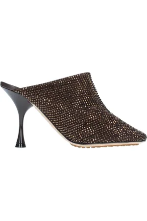 Bottega Veneta Femme, Chaussures, Brun, Taille: 38 EU Sandales Marron