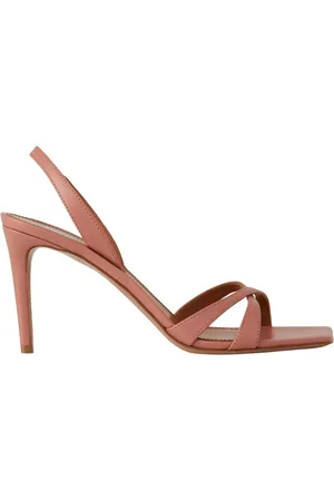 PARIS TEXAS Femme, Chaussures, , Taille: 36 EU Sandales en cuir à talons aiguilles