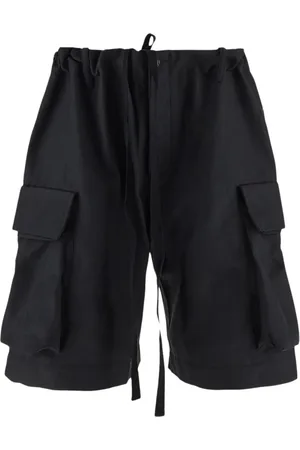 UMA WANG Homme, Shorts, Noir, Taille: M Pantalon Homme Élégant