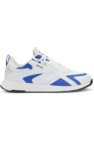 HUGO BOSS Homme, Chaussures, Blanc, Taille: 42 EU Titanium Runner Baskets