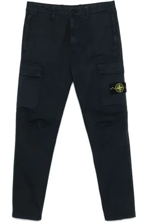 Stone Island Homme, Pantalons, Bleu, Taille: W32 Pantalon Casual