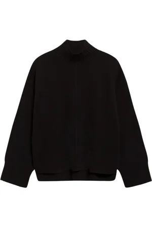 Ivy & Oak Femme, Pulls, Noir, Taille: 36 FR Pull à Col Montant Rose