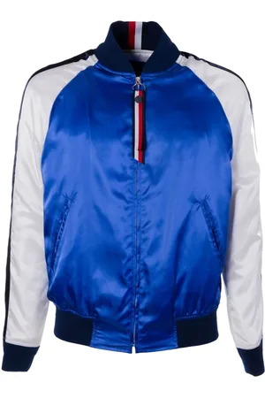 Tommy Hilfiger Homme, Vestes, Multicolore, Taille: L Veste Bomber Satinée Surf The Web