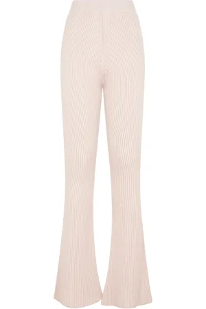 PESERICO SIGN Femme, Pantalons, , Taille: 36 FR Pantalon Évasé en Maille Côtelée