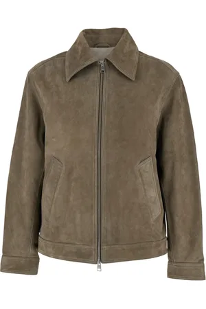 Ami Homme, Vestes, Gris, Taille: L Veste Grise À Fermeture Éclair Manteau