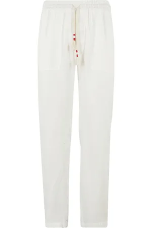 MC2 SAINT BARTH Homme, Pantalons, Blanc, Taille: M Short de bain à cordon