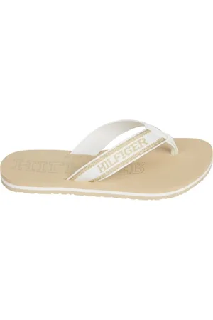 Tommy Hilfiger Femme, Chaussures, , Taille: 38 EU Sandale de plage Harvest Wheat