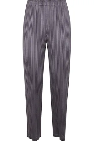 Issey Miyake Femme, Pantalons, Violet, Taille: 42 FR Pantalon September