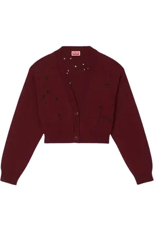 Kenzo Femme, Pulls, Rouge, Taille: 38 FR Cardigan Constellation