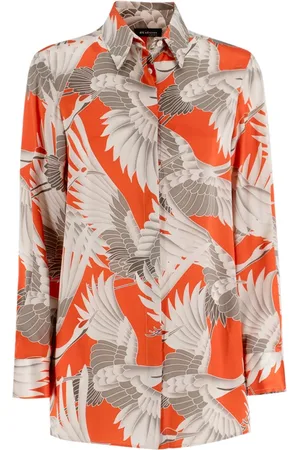 Kiton Femme, Blouses et Chemises, , Taille: 38 FR Blouse Imprimée en Soie