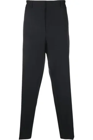 Jil Sander Homme, Pantalons, Bleu, Taille: M Pantalon Bleu avec Fermeture Invisible