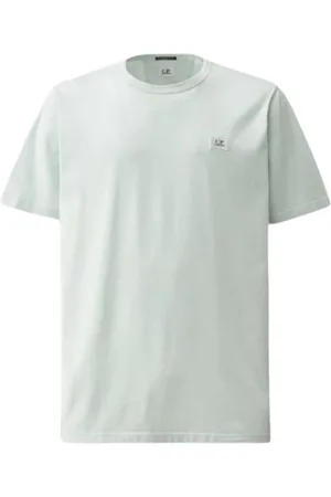C.P. Company Homme, Tops, Bleu, Taille: M T-shirt léger en jersey