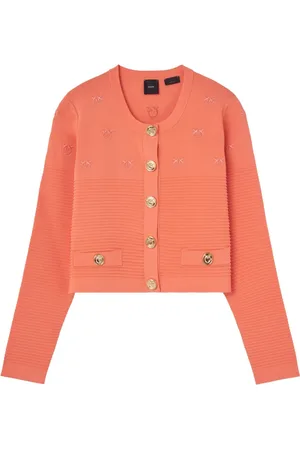 Pinko Femme, Pulls, Rose, Taille: 40 FR Cardigan