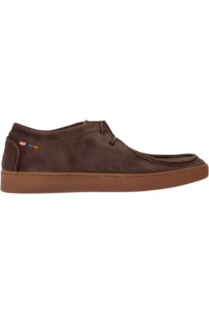 Paul Smith Homme, Chaussures, Brun, Taille: 43 EU Chaussures Vargo en daim italien
